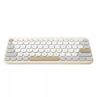 ASUS Marshmallow Keyboard KW100/Bezdrátová Bluetooth/CZ-SK layout/Béžová ASUS Marshmallow Keyboard KW100/Bezdrátová Bluetooth/CZ-SK layout/Béžová