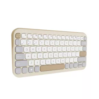 ASUS Marshmallow Keyboard KW100/Bezdrátová Bluetooth/CZ-SK layout/Béžová ASUS Marshmallow Keyboard KW100/Bezdrátová Bluetooth/CZ-SK layout/Béžová