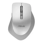 ASUS WT425/Ergonomická/Optická/Pro praváky/1 600 DPI/Bezdrátové USB/Stříbrná