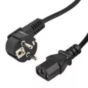 Kabel síťový PC k AC adaptéru 3 žilový 230V - 1m