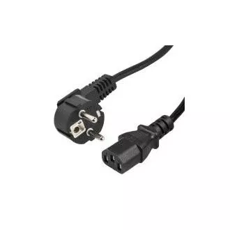 Kabel síťový PC k AC adaptéru 3 žilový 230V - 1m Kabel síťový PC k AC adaptéru 3 žilový 230V - 1m