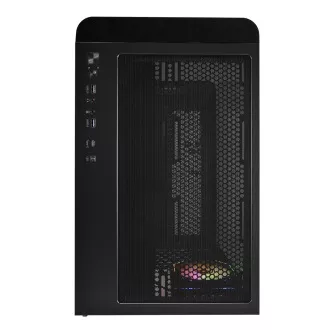 FSP M580-BA/Midi Tower/Transpar./Černá