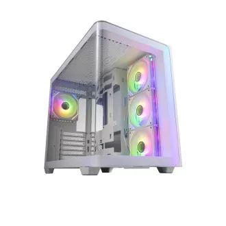 FSP M580-WP/Midi Tower/Transpar./Bílá FSP M580-WP/Midi Tower/Transpar./Bílá