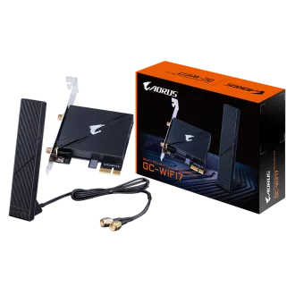GIGABYTE PCI-E Wifi+BT 5800MBps Wi-Fi 7 BT 5.3 GIGABYTE PCI-E Wifi+BT 5800MBps Wi-Fi 7 BT 5.3