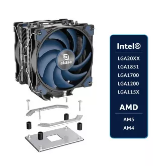 AKASA chladič CPU - Alucia Bundle AKASA chladič CPU - Alucia Bundle