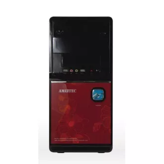 AMEI AM-C1002BR/Micro ATX/Černá a červená AMEI AM-C1002BR/Micro ATX/Černá a červená