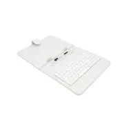 AIREN AiTab Leather Case 2 with USB Keyboard 8" WHITE (CZ/SK/DE/UK/US.. layout)