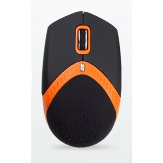 AMEI AM-M101O/Ergonomická/Optická/1 600 DPI/Drátová USB/Černá-oranžová AMEI AM-M101O/Ergonomická/Optická/1 600 DPI/Drátová USB/Černá-oranžová