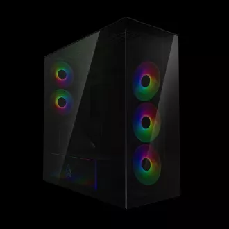 ARCTIC Xtender (Black) black window with GPU ARCTIC Xtender (Black) black window with GPU