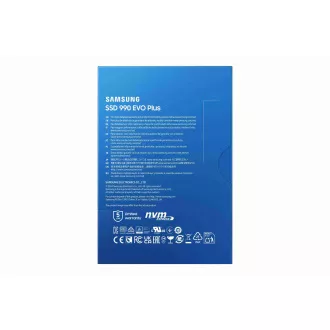 Samsung 990 EVO Plus/2TB/SSD/M.2 NVMe/Černá/5R Samsung 990 EVO Plus/2TB/SSD/M.2 NVMe/Černá/5R