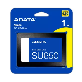 ADATA SU650/1TB/SSD/2.5"/SATA/3R ADATA SU650/1TB/SSD/2.5"/SATA/3R