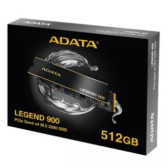 ADATA LEGEND 900/512GB/SSD/M.2 NVMe/Černá/Heatsink/5R ADATA LEGEND 900/512GB/SSD/M.2 NVMe/Černá/Heatsink/5R
