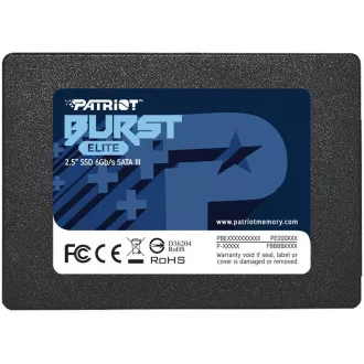 PATRIOT Burst Elite/120GB/SSD/2.5"/SATA/3R PATRIOT Burst Elite/120GB/SSD/2.5"/SATA/3R
