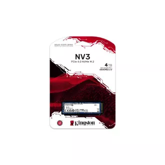 Kingston NV3/4TB/SSD/0/SAS/M.2 NVMe/5R Kingston NV3/4TB/SSD/0/SAS/M.2 NVMe/5R