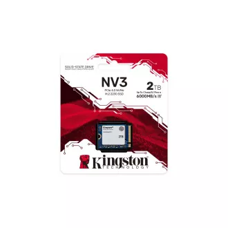 Kingston NV3 2230/2TB/SSD/SAS/M.2 NVMe/5R Kingston NV3 2230/2TB/SSD/SAS/M.2 NVMe/5R