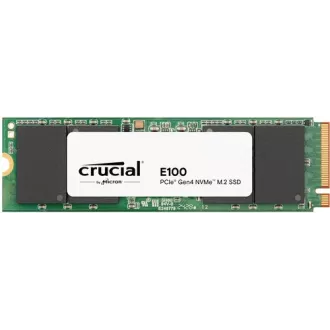 Crucial E100 480GB PCIe Gen4 2280 NVMe M.2 SSD Crucial E100 480GB PCIe Gen4 2280 NVMe M.2 SSD