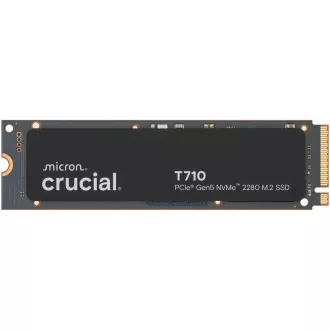 Crucial T710/2TB/SSD/M.2 NVMe/Černá/5R Crucial T710/2TB/SSD/M.2 NVMe/Černá/5R