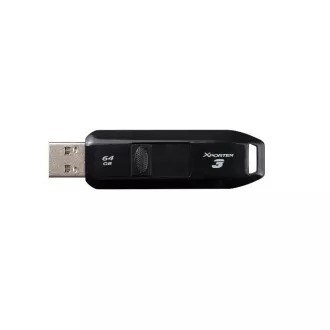 Patriot Xporter 3 Slider/64GB/USB 3.2/USB-A/Černá