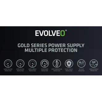 EVOLVEO G1000/1000W/ATX 3.0/80PLUS Gold/Modular EVOLVEO G1000/1000W/ATX 3.0/80PLUS Gold/Modular