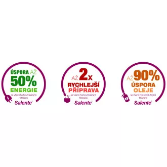 Salente AirFit, horkovzdušná fritéza 4v1, 3,5 l, černá Salente AirFit, horkovzdušná fritéza 4v1, 3,5 l, černá