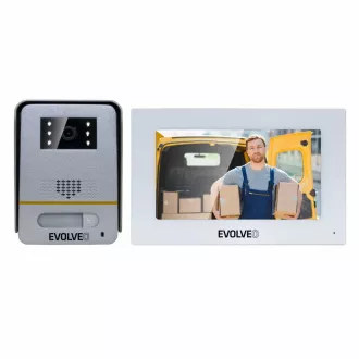 EVOLVEO DoorPhone AP1-2, drátový videotelefon s aplikací, bílý EVOLVEO DoorPhone AP1-2, drátový videotelefon s aplikací, bílý