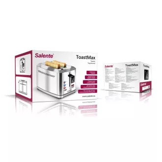 Salente ToastMax topinkovač s digitálním displejem, nerez Salente ToastMax topinkovač s digitálním displejem, nerez