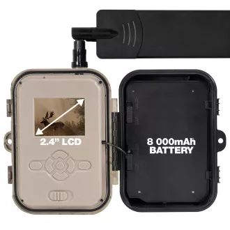 EVOLVEO StrongVision Dual PRO 4G, fotopast & bezp. kamera, 4G LTE, cloud/e-mail, 10.000mAh EVOLVEO StrongVision Dual PRO 4G, fotopast & bezp. kamera, 4G LTE, cloud/e-mail, 10.000mAh