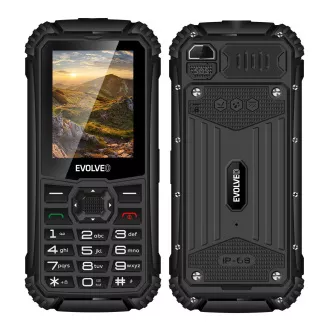 EVOLVEO StrongPhone Q1, IP68 odolný Dual SIM telefon, 2,4"LCD, 1800mAh, černý EVOLVEO StrongPhone Q1, IP68 odolný Dual SIM telefon, 2,4"LCD, 1800mAh, černý