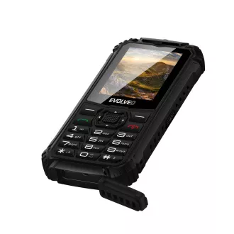 EVOLVEO StrongPhone Q1, IP68 odolný Dual SIM telefon, 2,4"LCD, 1800mAh, černý EVOLVEO StrongPhone Q1, IP68 odolný Dual SIM telefon, 2,4"LCD, 1800mAh, černý