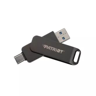 Patriot RAGE R550/256GB/USB 3.2/USB-A + USB-C/Černá Patriot RAGE R550/256GB/USB 3.2/USB-A + USB-C/Černá