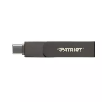 Patriot iLuxe Stick C MFi/256GB/USB 3.2/Lightning + USB-C/Černá Patriot iLuxe Stick C MFi/256GB/USB 3.2/Lightning + USB-C/Černá