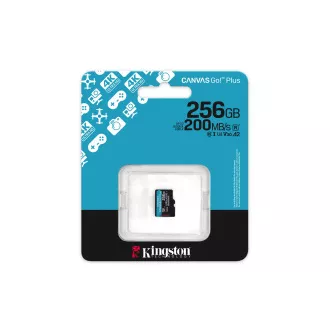 Kingston Canvas Go Plus A2/Micro SDXC/256GB/UHS-I U3 / Class 10 Kingston Canvas Go Plus A2/Micro SDXC/256GB/UHS-I U3 / Class 10