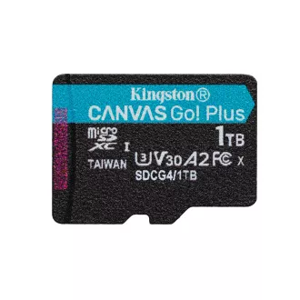 Kingston Canvas Go Plus A2/Micro SDXC/1TB/UHS-I U3 / Class 10 Kingston Canvas Go Plus A2/Micro SDXC/1TB/UHS-I U3 / Class 10