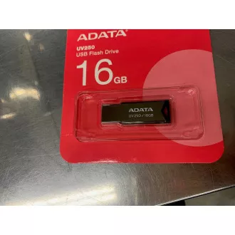 ADATA UV250/16GB/USB 2.0/USB-A/Černá ADATA UV250/16GB/USB 2.0/USB-A/Černá
