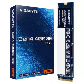 Gigabyte Gen4 4000E/250GB/SSD/M.2 NVMe/3R Gigabyte Gen4 4000E/250GB/SSD/M.2 NVMe/3R
