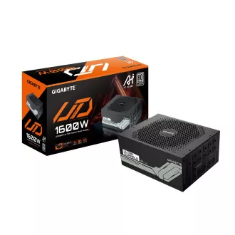 GIGABYTE UD1600PM PG5 AI TOP/1600W/ATX 3.1/80PLUS Platinum/Modular/Retail GIGABYTE UD1600PM PG5 AI TOP/1600W/ATX 3.1/80PLUS Platinum/Modular/Retail