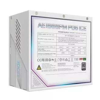 GIGABYTE AORUS ELITE P1000W ICE/1000W/ATX 3.1/80PLUS Platinum/Modular/Retail GIGABYTE AORUS ELITE P1000W ICE/1000W/ATX 3.1/80PLUS Platinum/Modular/Retail