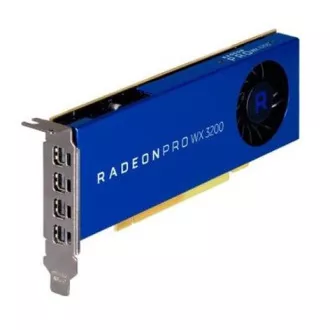 AMD Radeon™ PRO WX 3200 - 4GB GDDR5, 4xmDP AMD Radeon™ PRO WX 3200 - 4GB GDDR5, 4xmDP