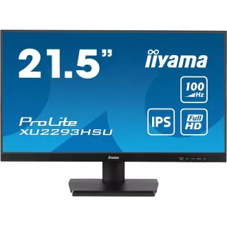 iiyama ProLite/XU2293HSU-B7/21,5"/IPS/FHD/100Hz/1ms/Black/3R iiyama ProLite/XU2293HSU-B7/21,5"/IPS/FHD/100Hz/1ms/Black/3R