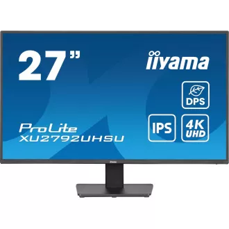 iiyama ProLite/XU2792UHSU-B6/27"/IPS/4K UHD/60Hz/4ms/Black/3R iiyama ProLite/XU2792UHSU-B6/27"/IPS/4K UHD/60Hz/4ms/Black/3R