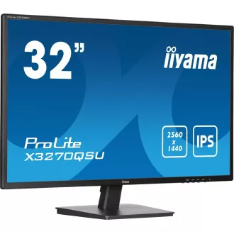 iiyama ProLite/X3270QSU-B1/31,5"/IPS/QHD/100Hz/3ms/Black/3R iiyama ProLite/X3270QSU-B1/31,5"/IPS/QHD/100Hz/3ms/Black/3R