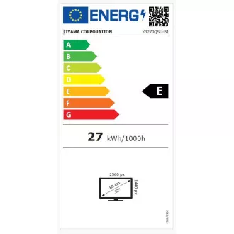 iiyama ProLite/X3270QSU-B1/31,5"/IPS/QHD/100Hz/3ms/Black/3R iiyama ProLite/X3270QSU-B1/31,5"/IPS/QHD/100Hz/3ms/Black/3R