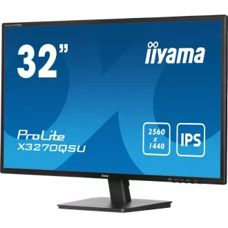 iiyama ProLite/X3270QSU-B1/31,5"/IPS/QHD/100Hz/3ms/Black/3R iiyama ProLite/X3270QSU-B1/31,5"/IPS/QHD/100Hz/3ms/Black/3R
