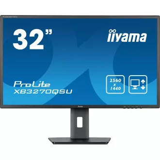 iiyama ProLite/XB3270QSU-B1/31,5"/IPS/QHD/100Hz/3ms/Black/3R iiyama ProLite/XB3270QSU-B1/31,5"/IPS/QHD/100Hz/3ms/Black/3R