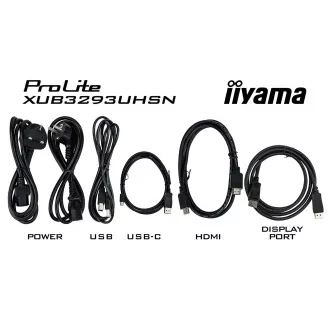 iiyama ProLite/XUB3293UHSN-B5/31,5"/IPS/4K UHD/60Hz/4ms/Black/3R iiyama ProLite/XUB3293UHSN-B5/31,5"/IPS/4K UHD/60Hz/4ms/Black/3R