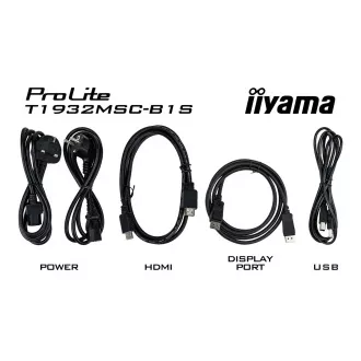 19" iiyama T1932MSC-B1S:IPS,SXGA,PCAP,HDMI,DP 19" iiyama T1932MSC-B1S:IPS,SXGA,PCAP,HDMI,DP