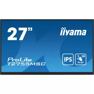 27" iiyama T2755MSC-B1:IPS,FHD,PCAP,Webcam 27" iiyama T2755MSC-B1:IPS,FHD,PCAP,Webcam