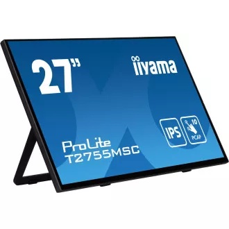 27" iiyama T2755MSC-B1:IPS,FHD,PCAP,Webcam 27" iiyama T2755MSC-B1:IPS,FHD,PCAP,Webcam