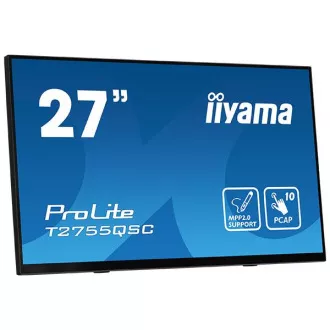 27" iiyama T2755QSC-B1:IPS,QHD,HDMI,DP 27" iiyama T2755QSC-B1:IPS,QHD,HDMI,DP