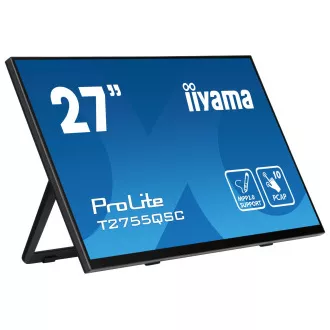 27" iiyama T2755QSC-B1:IPS,QHD,HDMI,DP 27" iiyama T2755QSC-B1:IPS,QHD,HDMI,DP